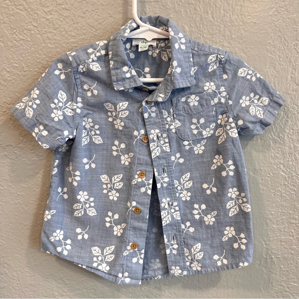 Baby boy floral top